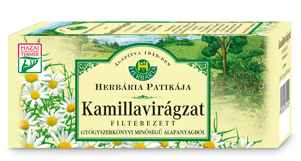 HERBARIA KAMILLAVIRAG TEA 25X 1,2G FILTERES