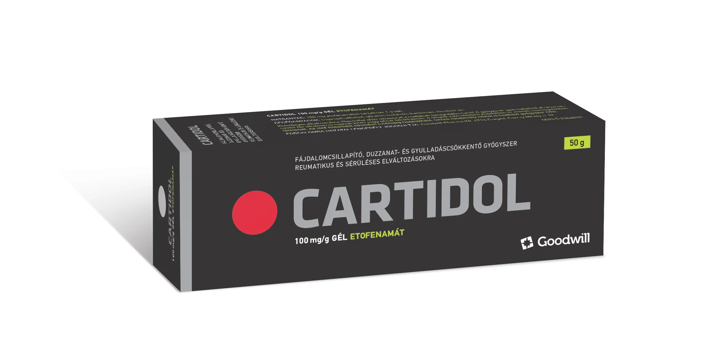 CARTIDOL 100MG/G GÉL 1X 50G