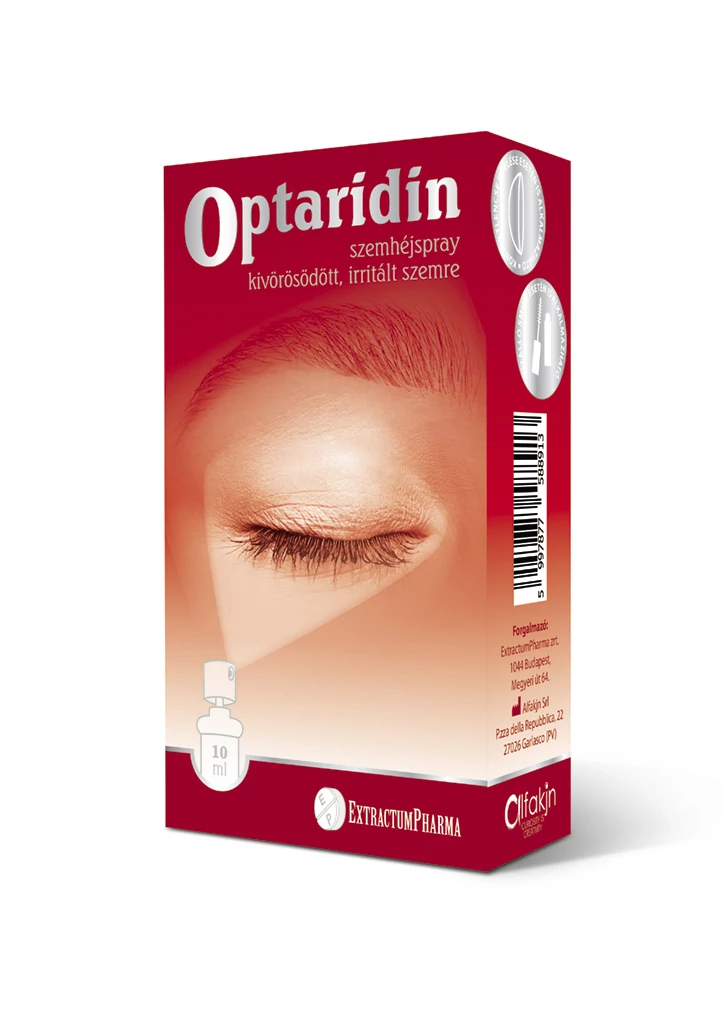 OPTARIDIN SZEMHÉJ SPRAY KIVÖRÖSÖDÖTT SZEMRE  10ML