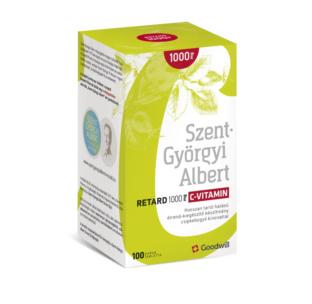 SZENT-GYÖRGYI ALBERT 1000MG RETARD C-VITAMIN TABLETTA 100X