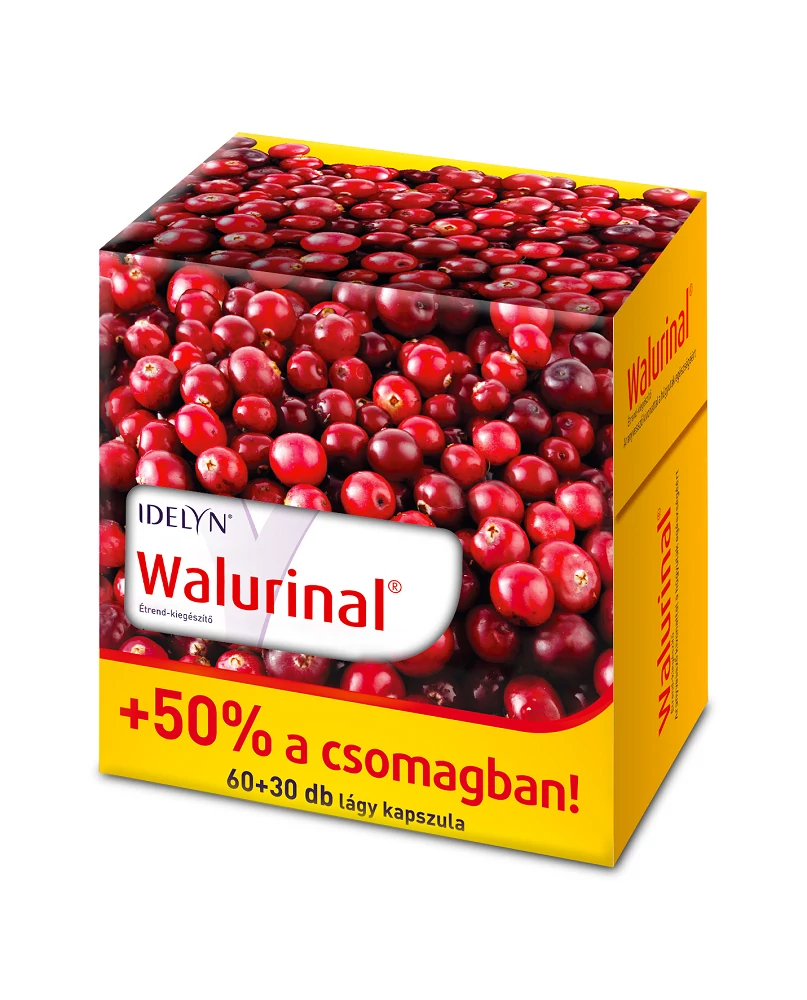 WALMARK WALURINAL ARANYVESSZŐVEL KAPSZULA 60X+30X