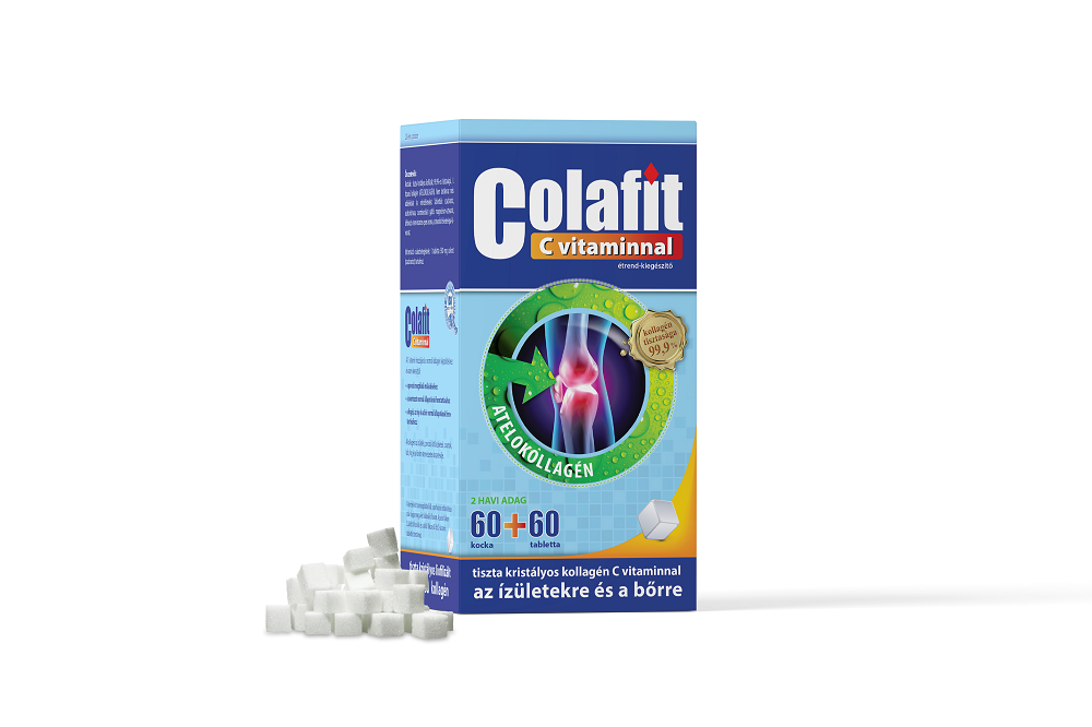 COLAFIT KOLLAGÉN KOCKA+C-VITAMIN TABLETTA 120X (2X60)