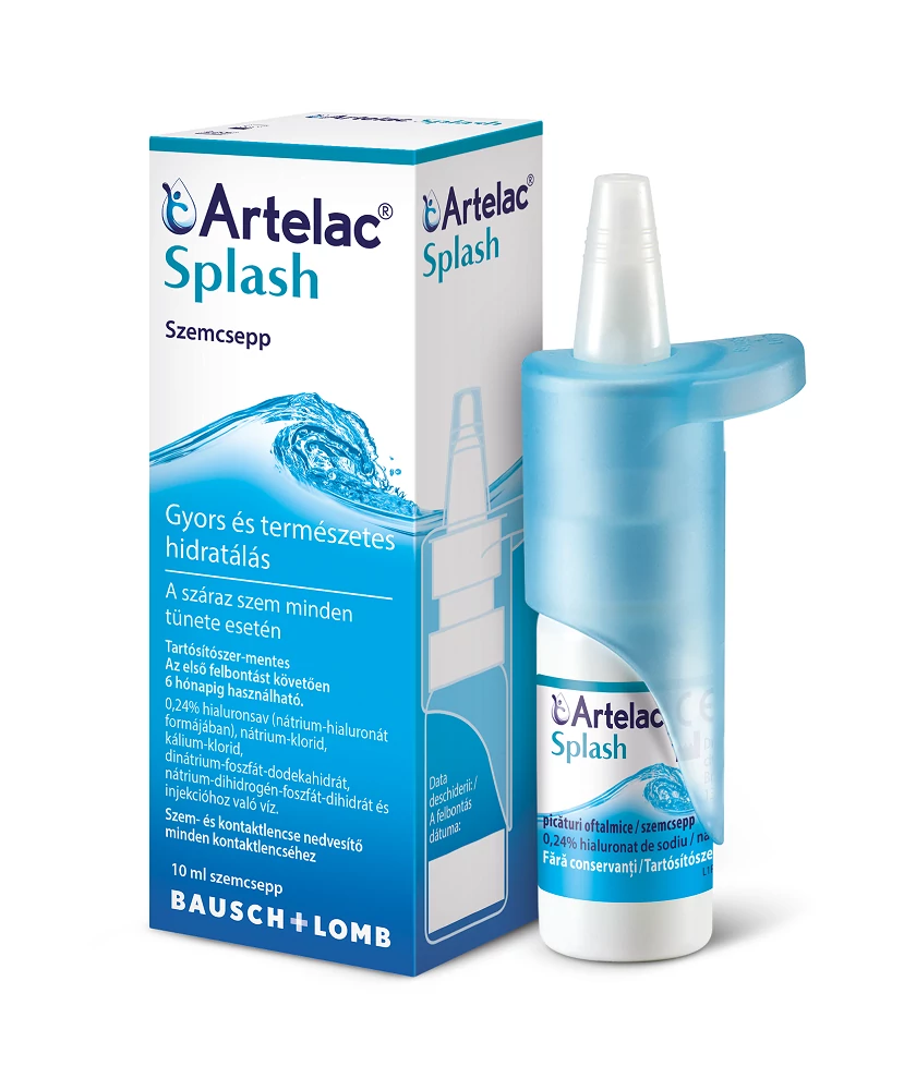 ARTELAC SPLASH SZEMCSEPP  10ML