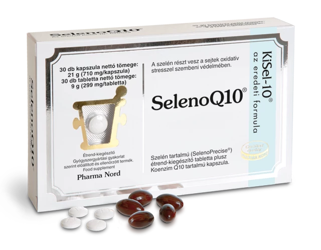 PHARMANORD SELENOQ10 SE TABLETTA + Q10 KAPSZULA 2X30