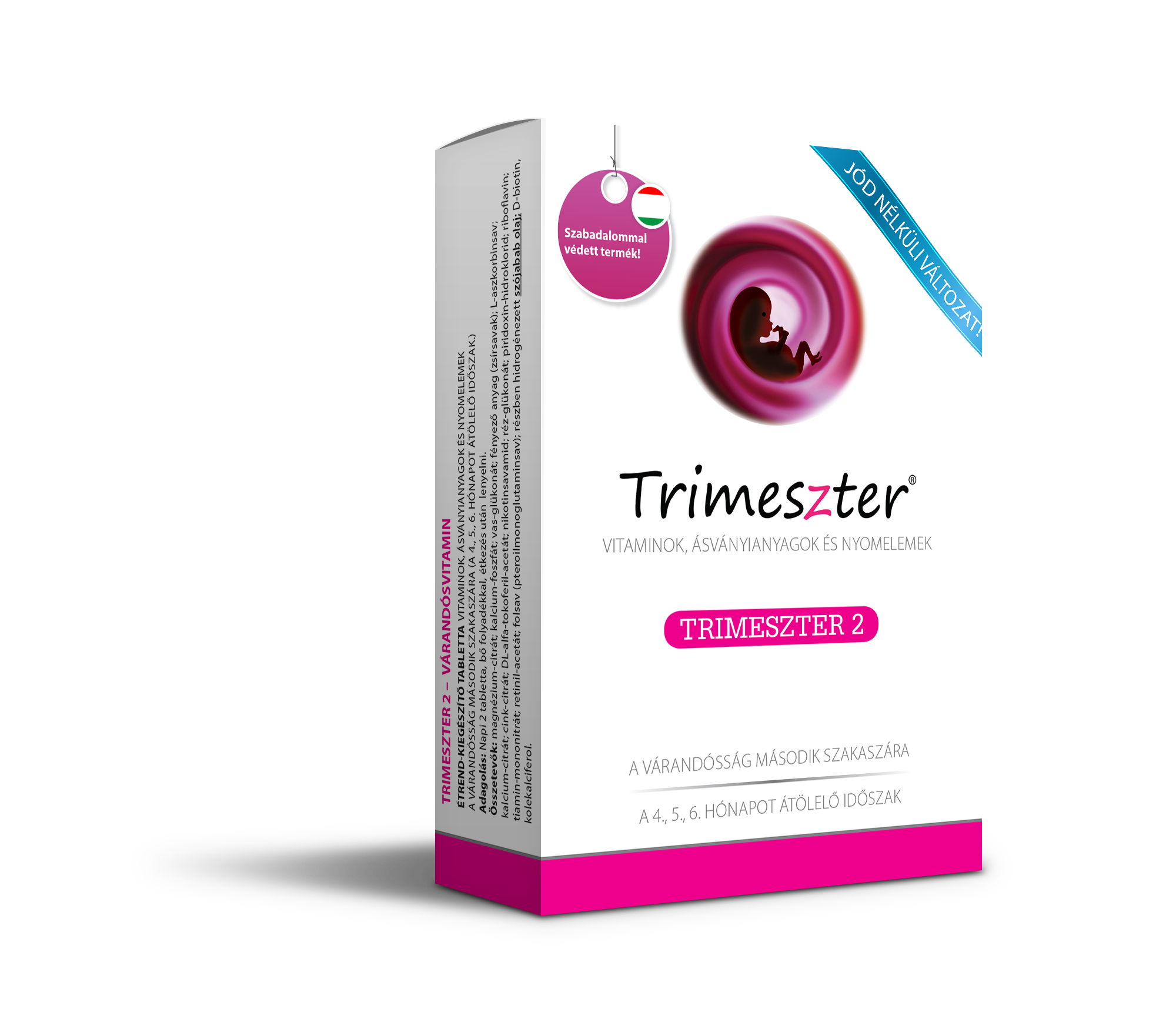TRIMESZTER 2 VITAMIN JÓDMENTES TABLETTA VÁRANDÓSOKNAK 60X 