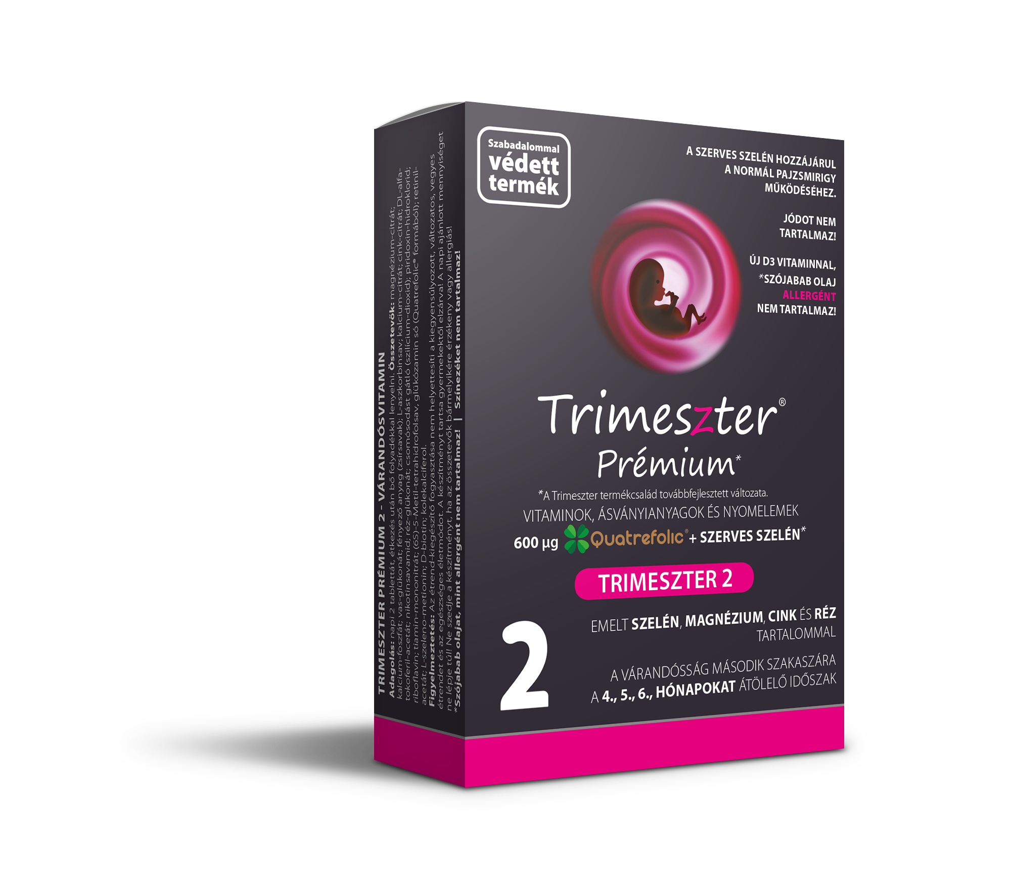 TRIMESZTER PRÉMIUM 2 TABLETTA VÁRANDÓSOKNAK 60X