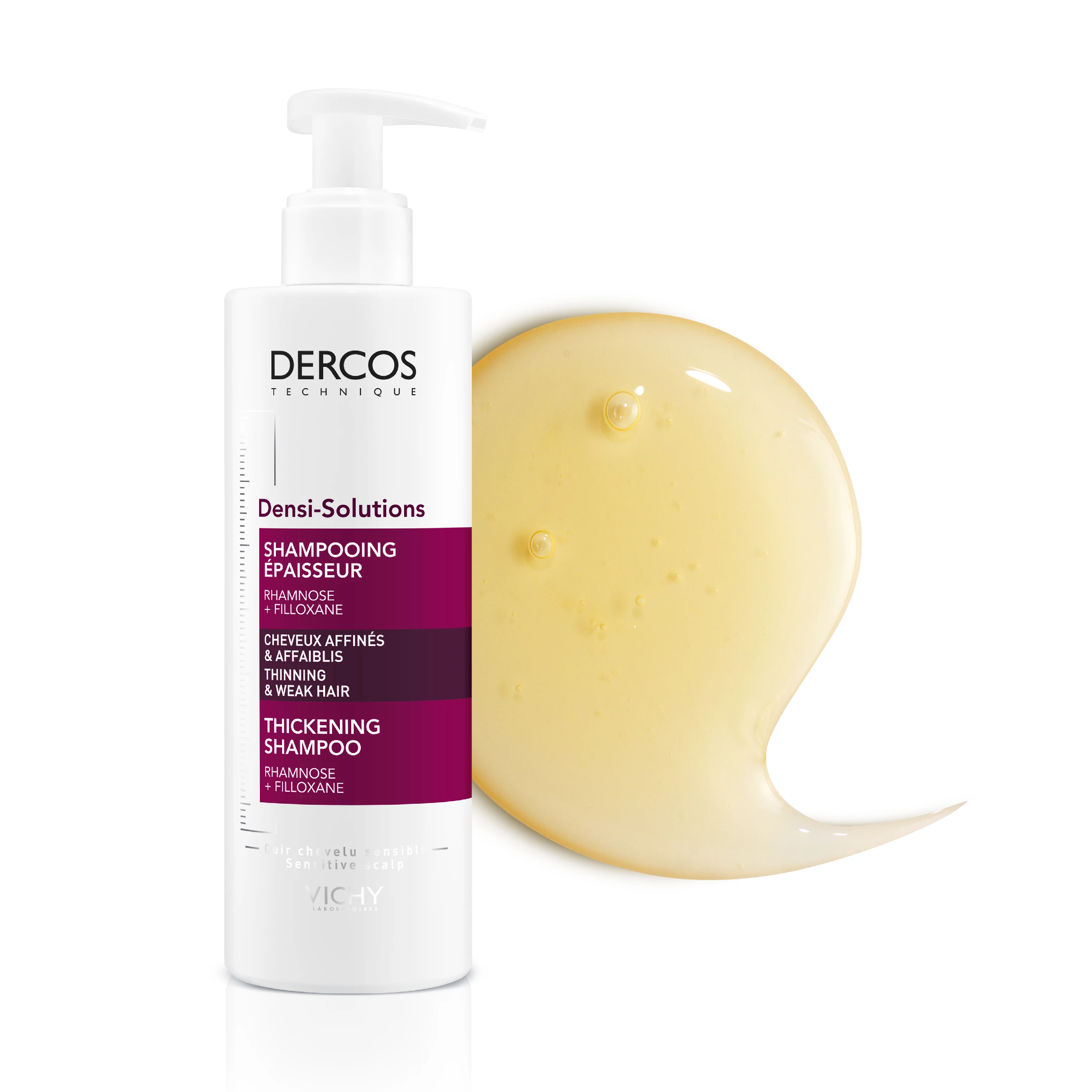 VICHY DERCOS DENSI SOLUTIONS HAJSŰRŰSÉG DÚSÍTÓ SAMPON 250ML