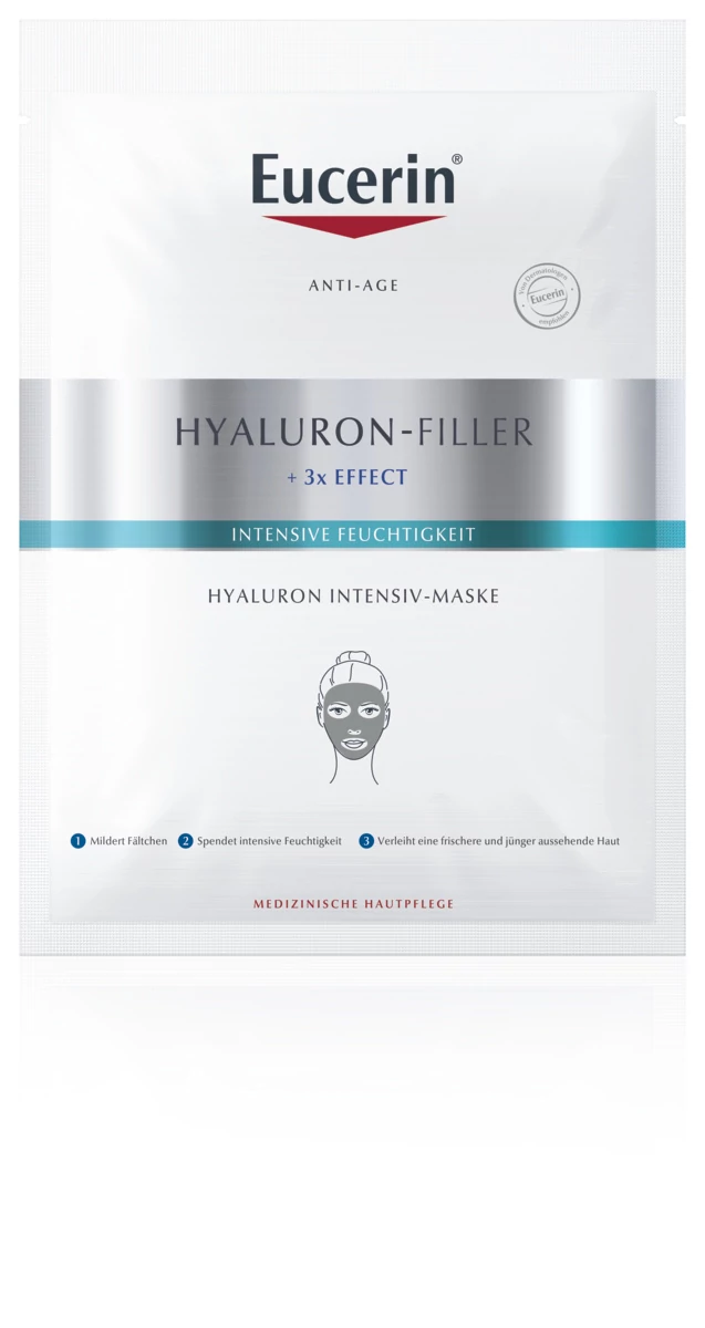 EUCERIN HYALURON-FILLER + 3X EFFECT RÁNCFELTÖLTŐ FÁTYOLMASZK 1X