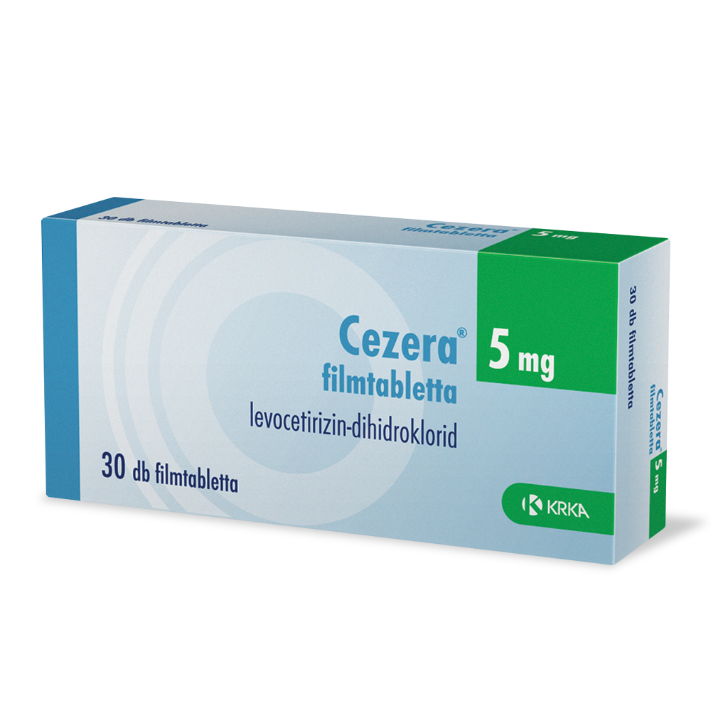 CEZERA 5MG FILMTABLETTA 30X