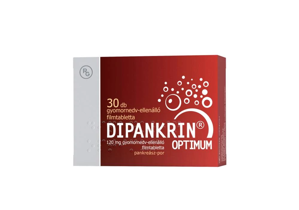 DIPANKRIN OPTIMUM 120MG GYOMORNEDV ELLENÁLLÓ FILMTABL.ETTA 30X