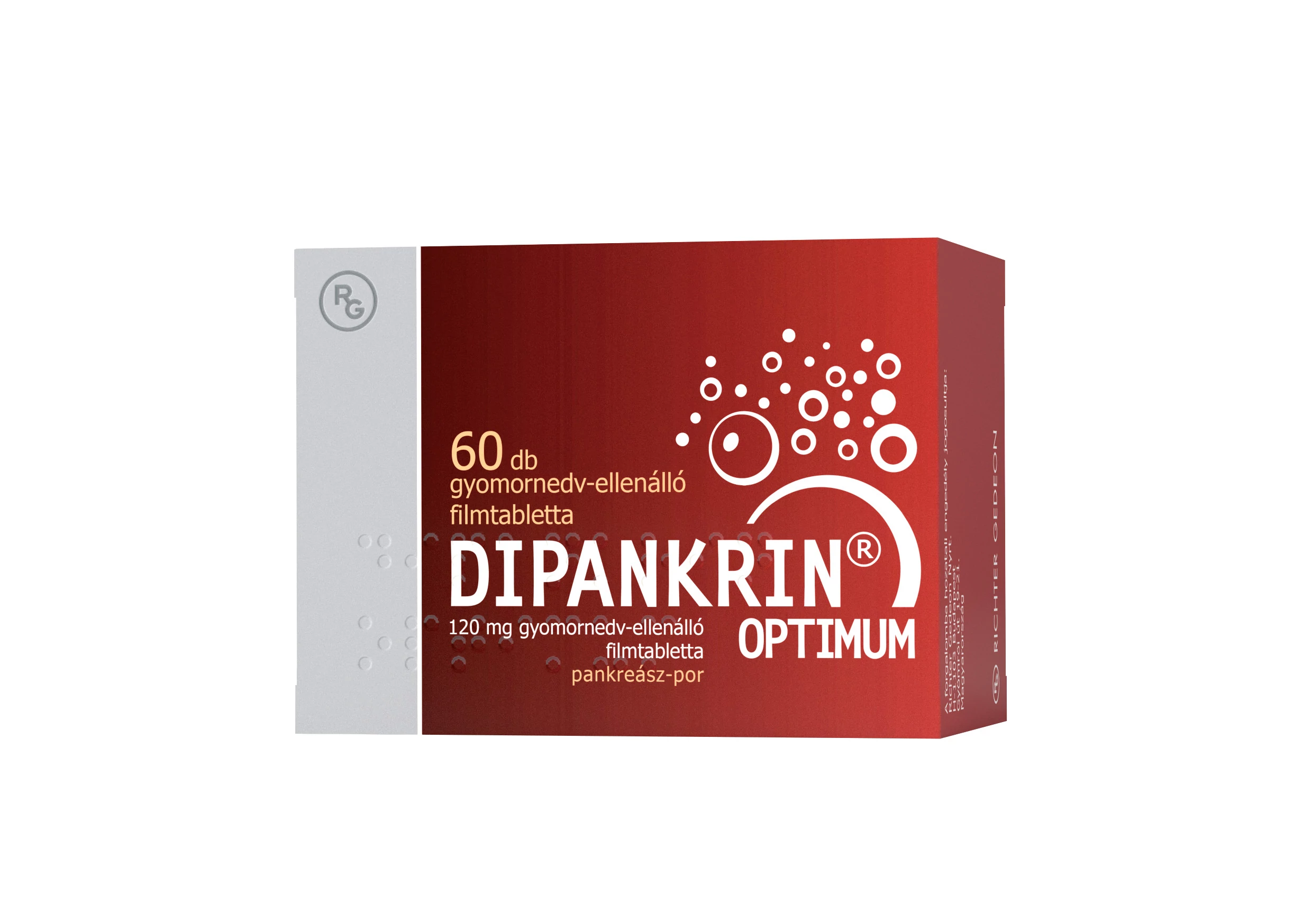 DIPANKRIN OPTIMUM 120MG GYOMORNEDV ELLENÁLLÓ FILMTABL.ETTA 60X