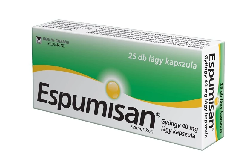 ESPUMISAN GYONGY 40 MG LAGY KAPSZULA  25X