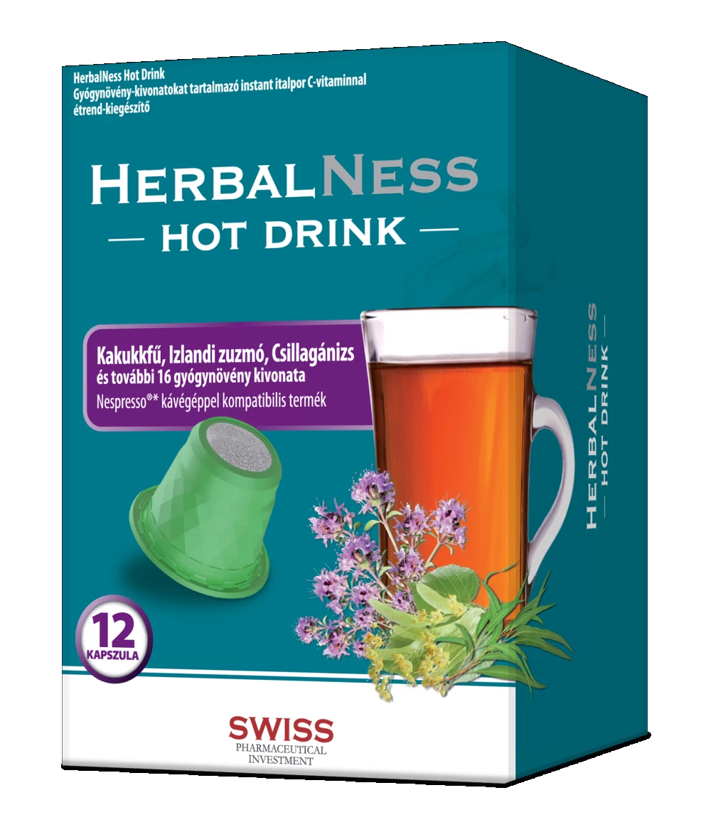 HERBALNESS HOT DRINK ITALPOR 12X
