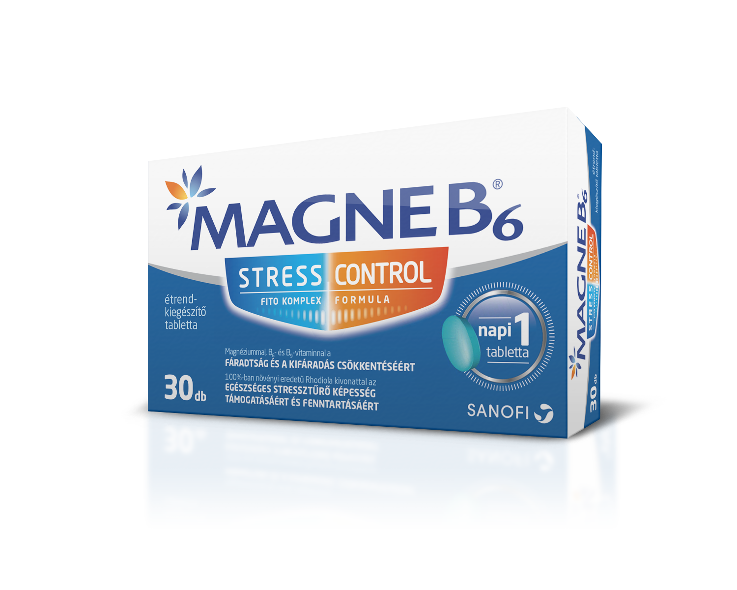 MAGNE B6 STRESS CONTROL ÉTRENDKIEGÉSZÍTŐ TABLETTA 30X