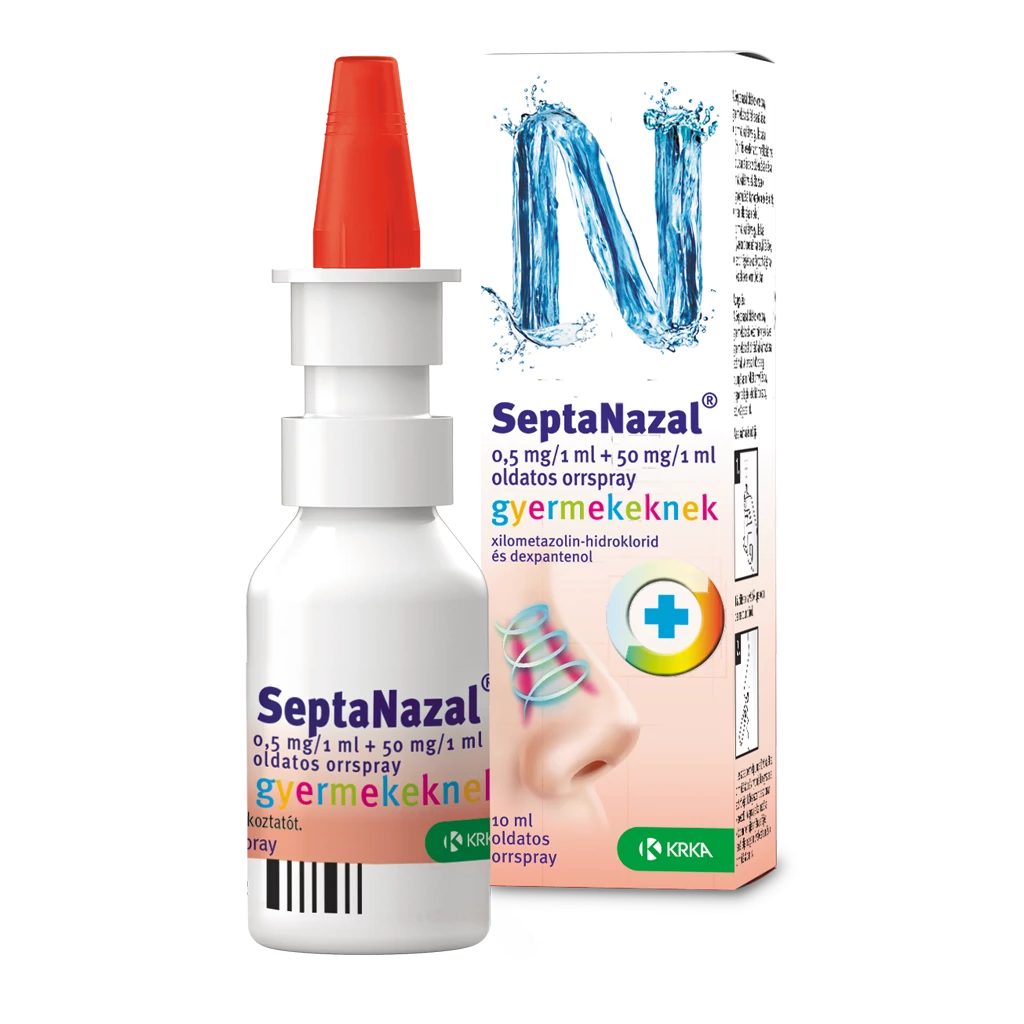 SEPTANAZAL 0,5MG/1ML+50MG/1ML ORRSPRAY GYERMEK 10ML