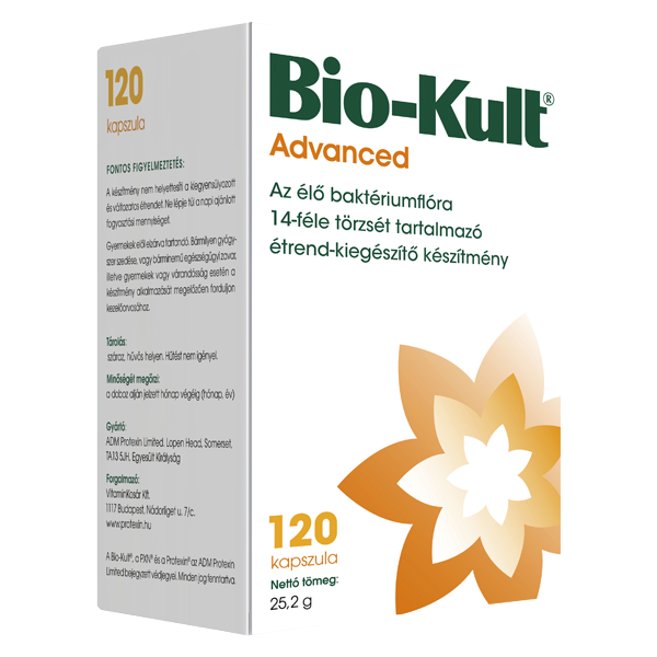 BIO-KULT ADVANCED ÉTRENDKIEGÉSZÍTŐ KAPSZULA 120X