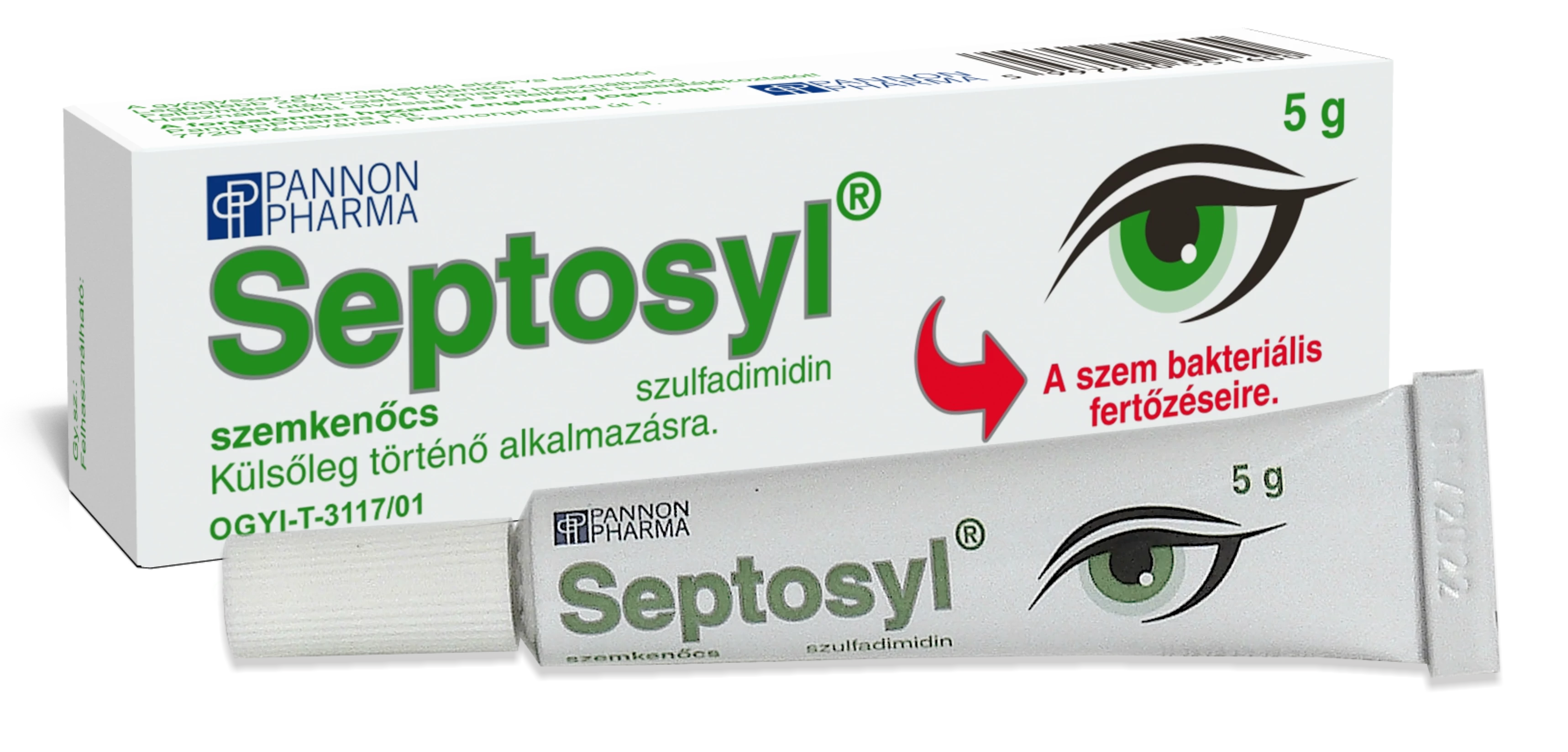 SEPTOSYL SZEMKENOCS 5 G