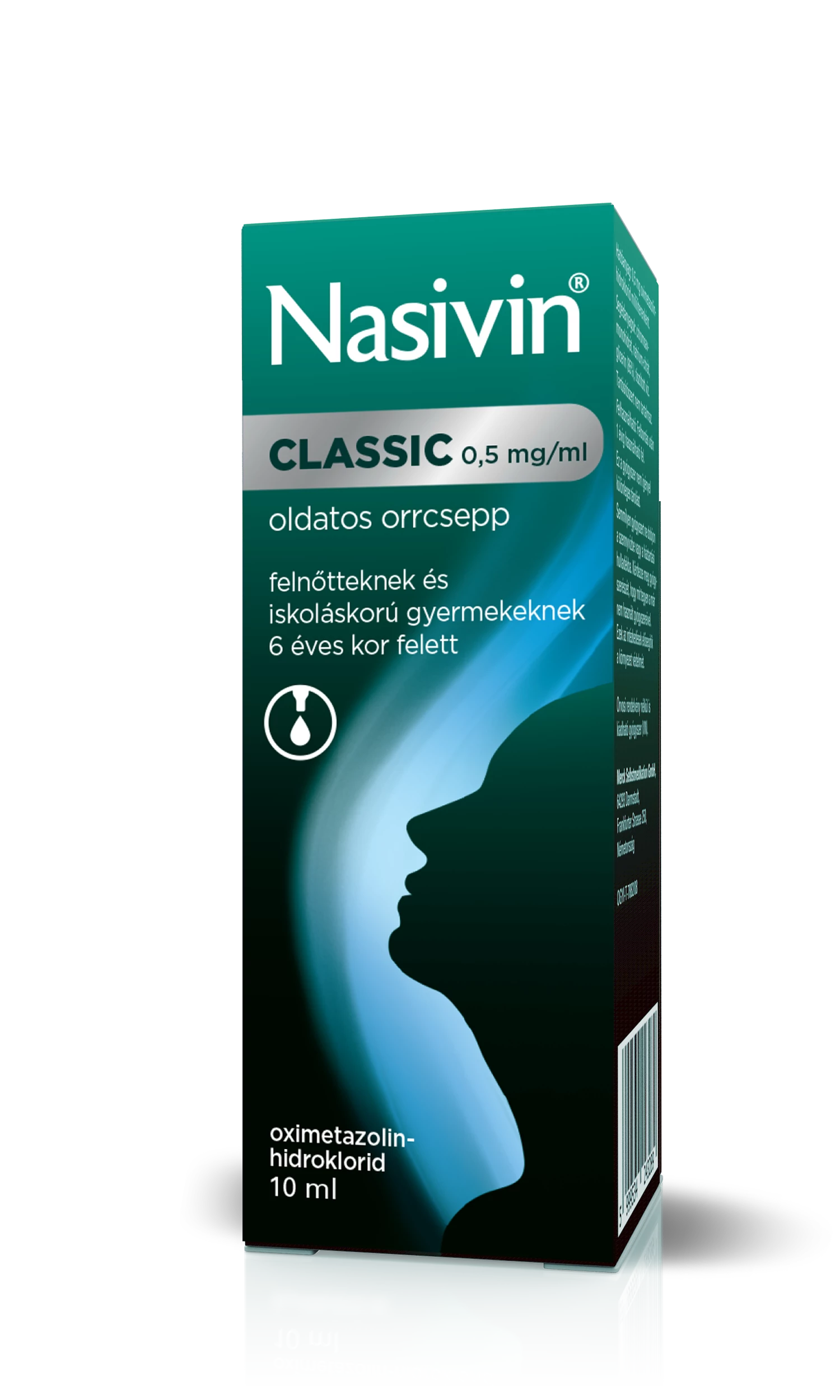 NASIVIN CLASSIC 0,5MG/ML ORRCSEPP 1X10ML