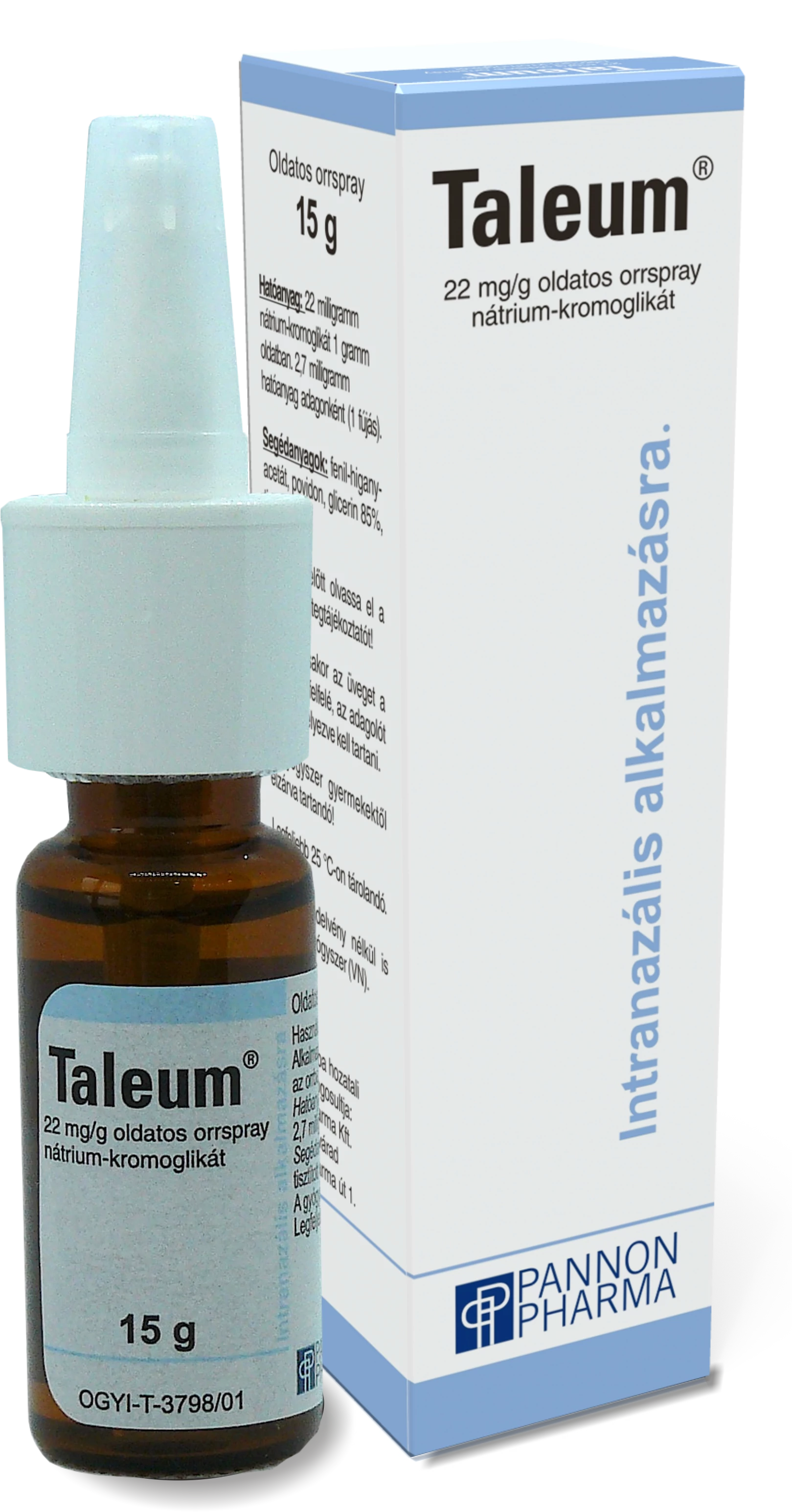 TALEUM 22MG/G OLDATOS ORRSPRAY 15 G