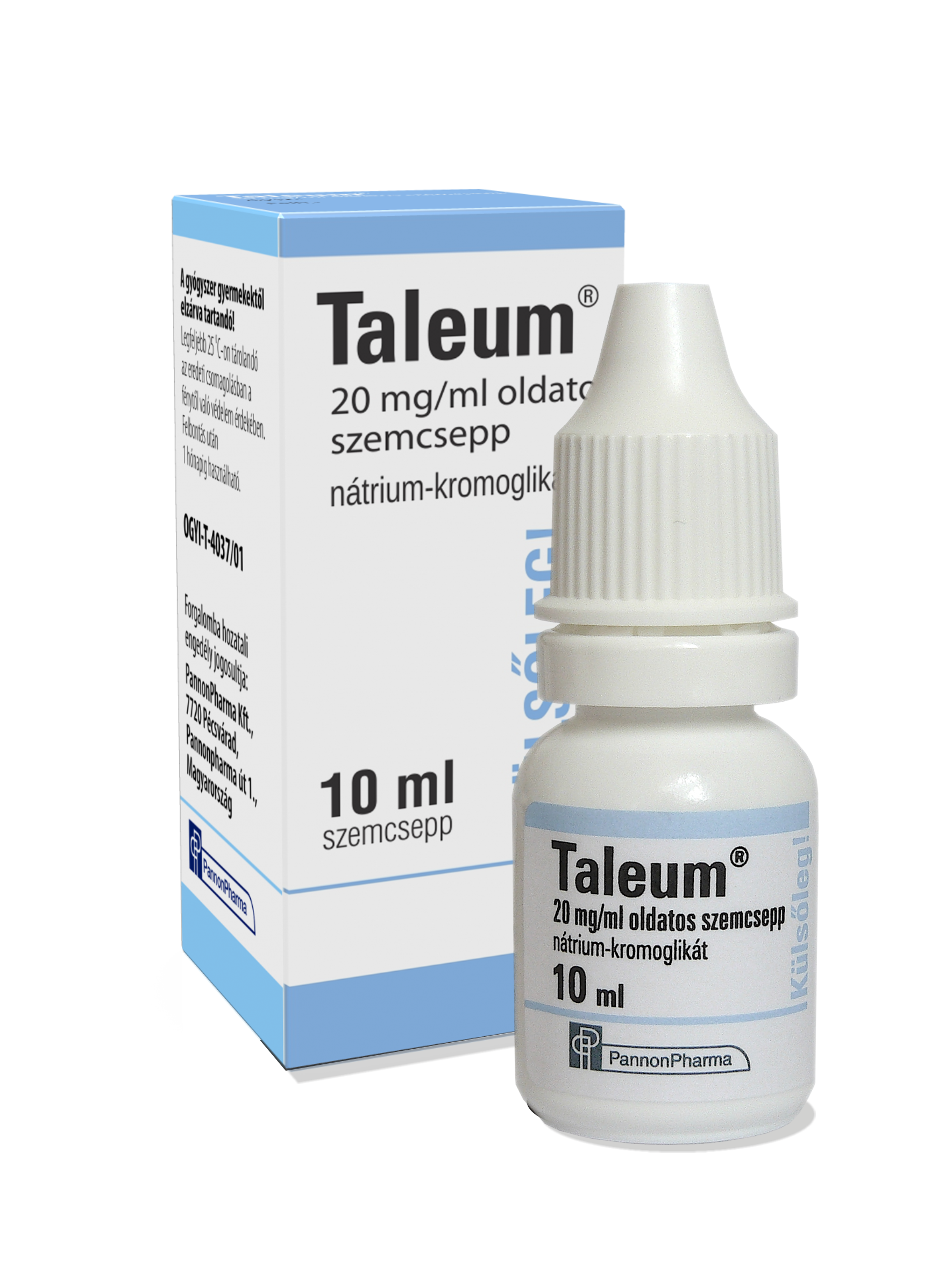 TALEUM 20MG/ML OLDATOS SZEMCSEPP  1X10 ML