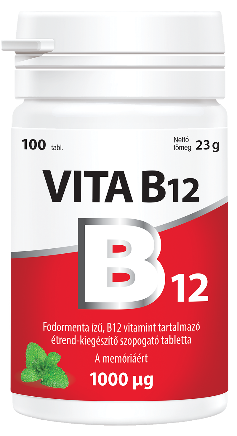 VITABALANS VITA B12 1000MCG TABL. 100X