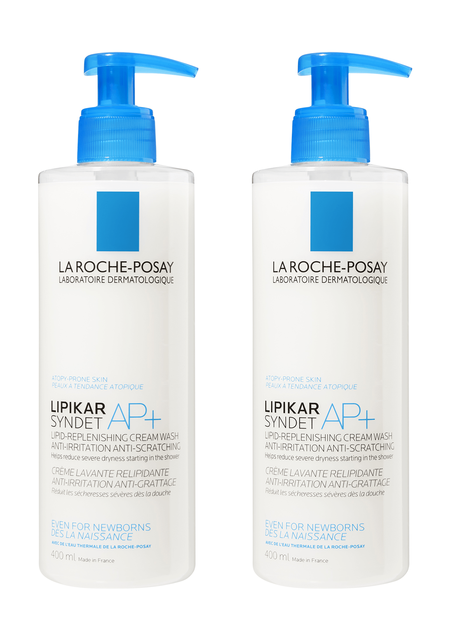 LA ROCHE-POSAY LIPIKAR SYNDET AP+ KRÉMGÉL 2X400ML PUMPÁS