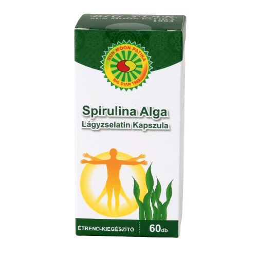 BIG STAR SPIRULINA ALGA KAPSZULA 60X 