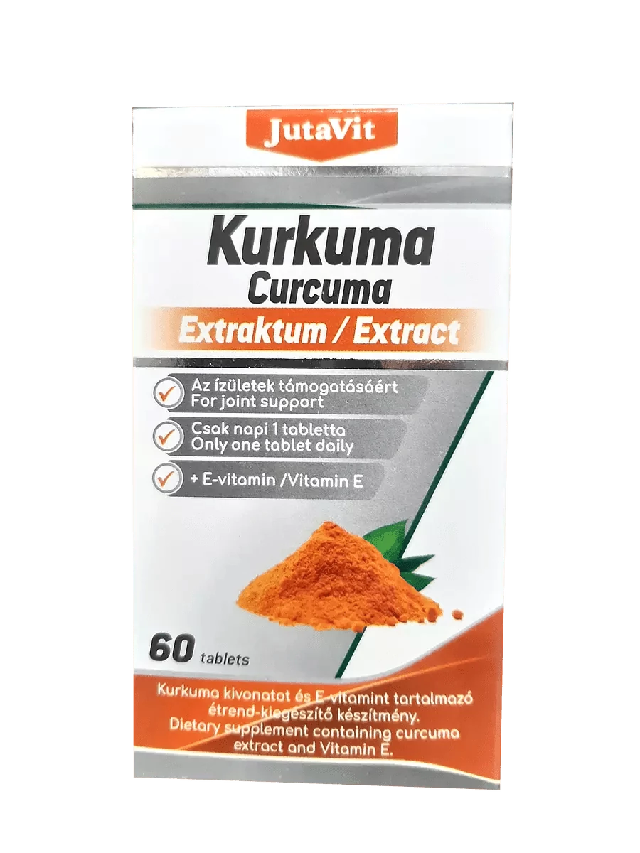 JUTAVIT KURKUMA EXTRAKTUM TABLETTA 60X