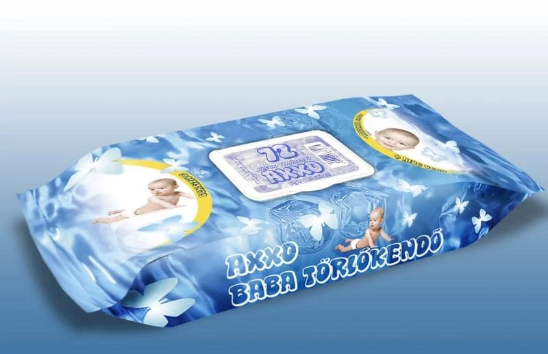 AXXO BABA NEDVES TÖRLŐKENDŐ KUPAKOS 72X