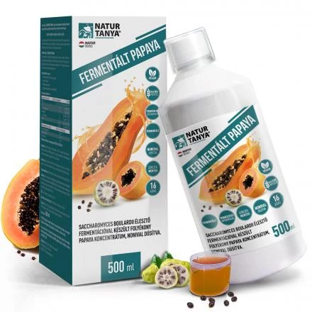 NATUR TANYA FERMENTÁLT PAPAYA KONCENTRÁTUM 500ML