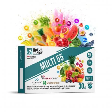 NATUR TANYA MULTI 55 FERMENTÁLT MULTIVITAMIN 30X