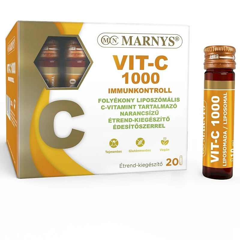 MARNYS VIT-C 1000 LIPOSZÓMÁLIS C-VITAMIN AMPULLA 20X10ML