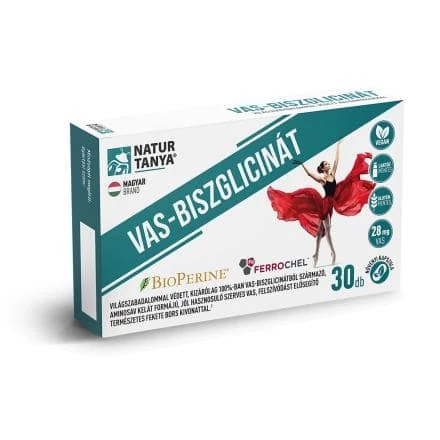 NATUR TANYA VAS-BISZGLICINÁT KAPSZULA 30X