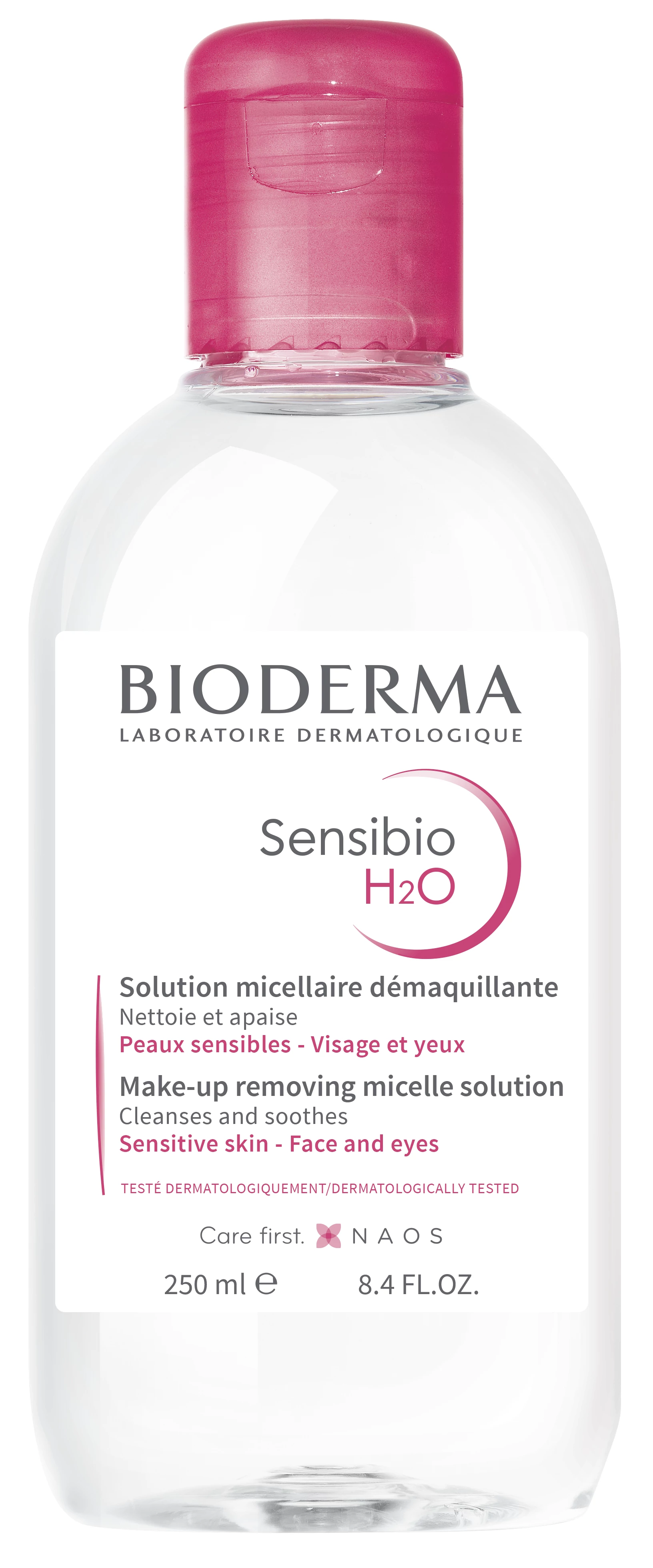 BIODERMA SENSIBIO H2O ARCLEMOSÓ SMIKELTÁVOLÍTÓ 250ML