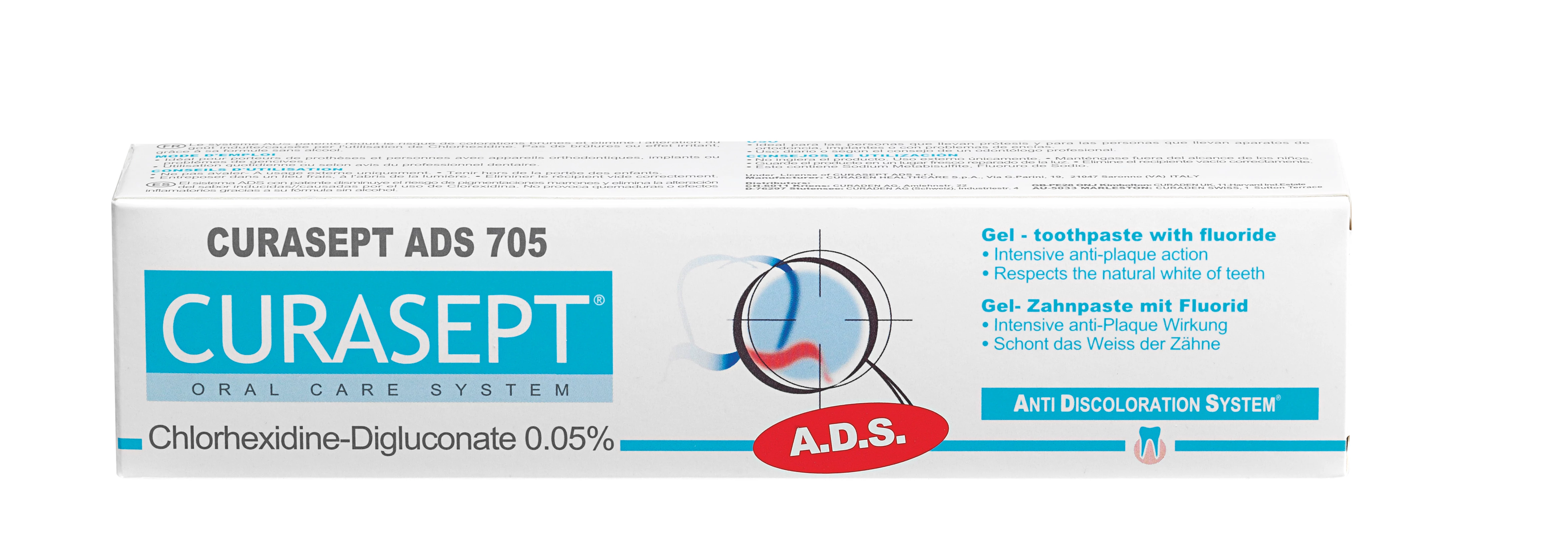 CURASEPT ADS 705 FOGKRÉM 75ML 