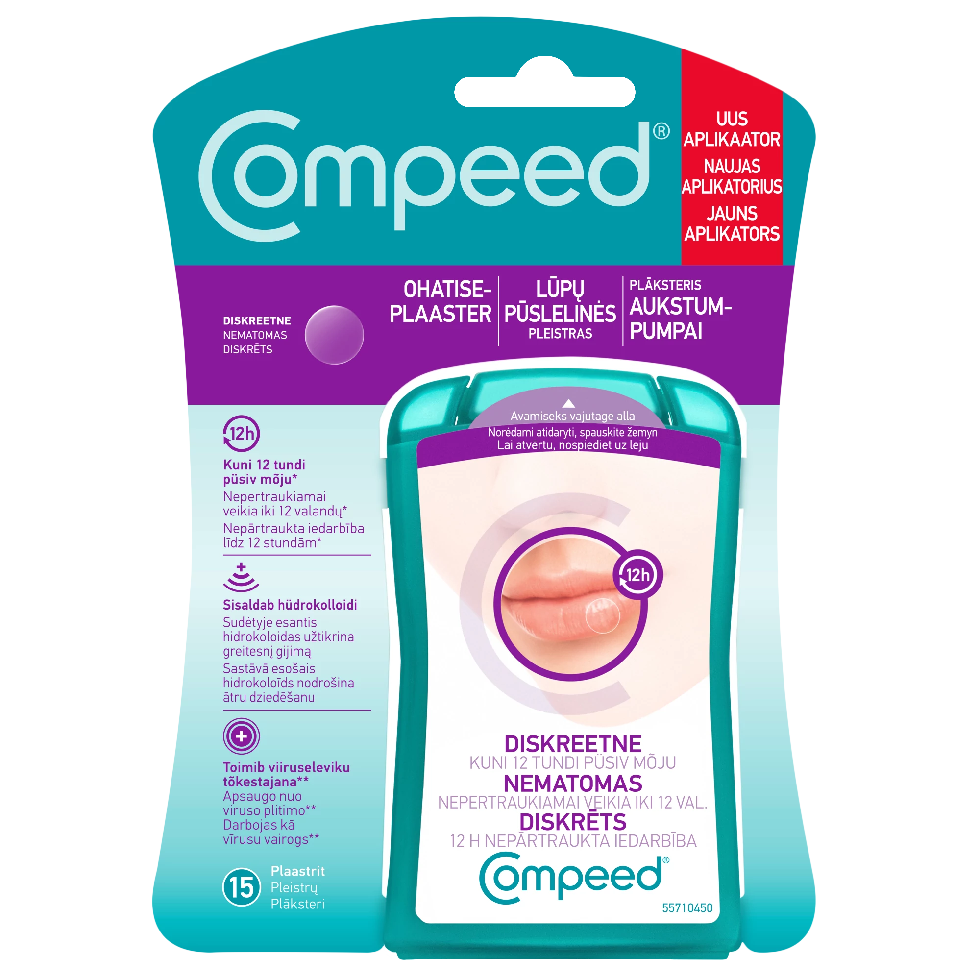 COMPEED TAPASZ HERPESZRE 15X