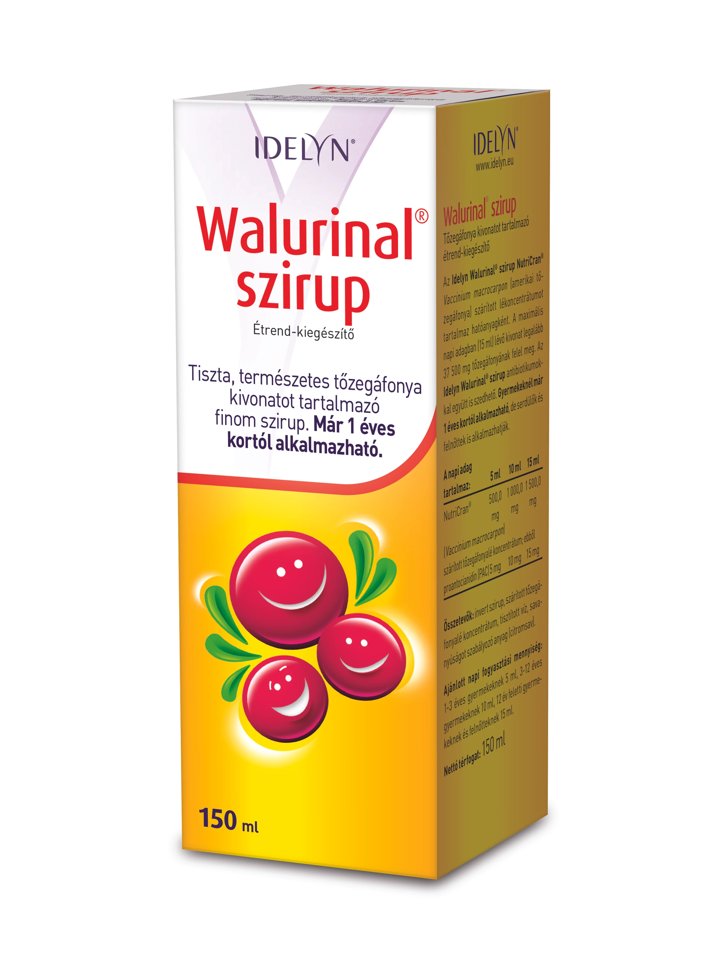 WALMARK WALURINAL SZIRUP 150ML