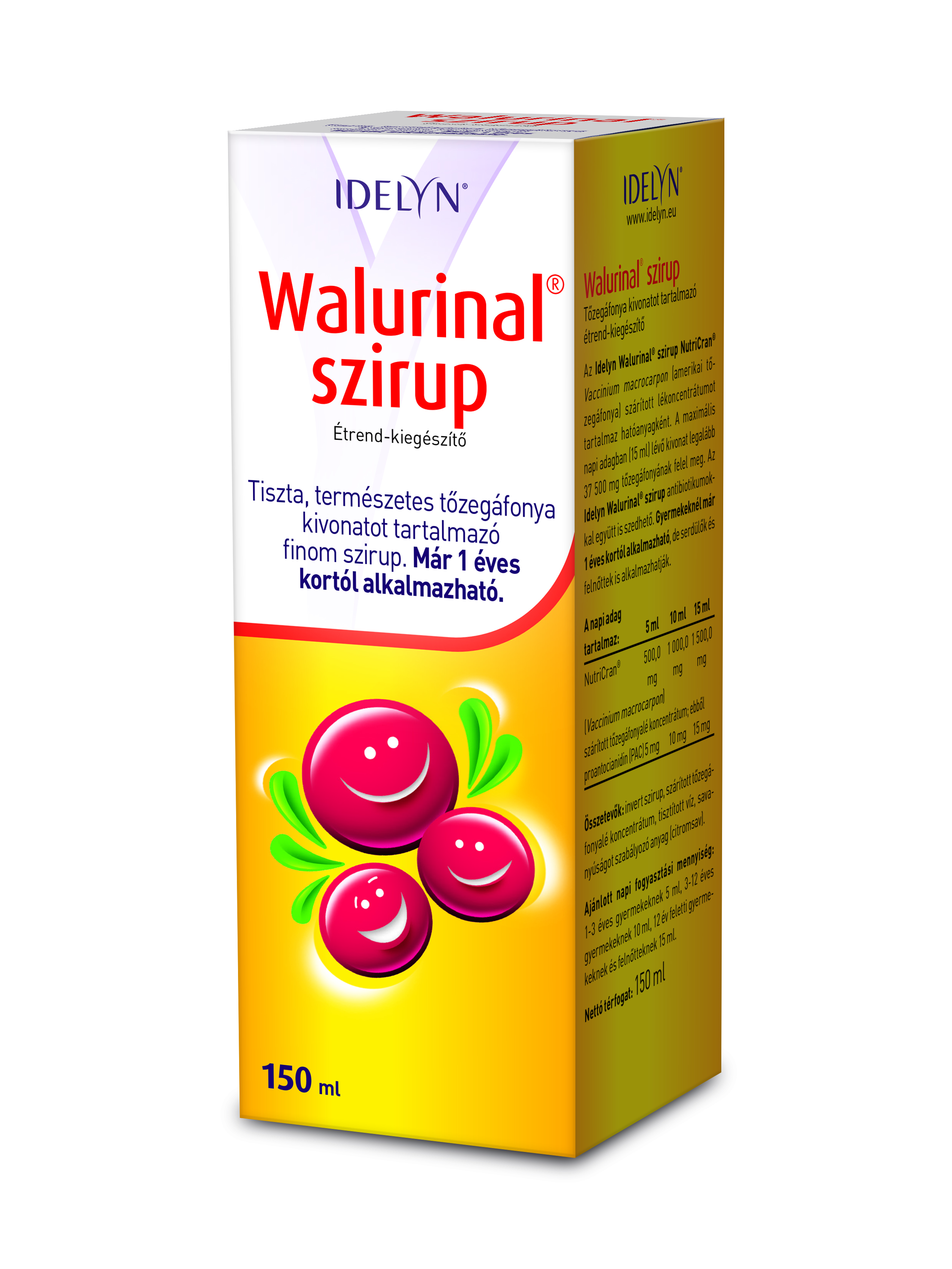 WALMARK WALURINAL SZIRUP 150ML