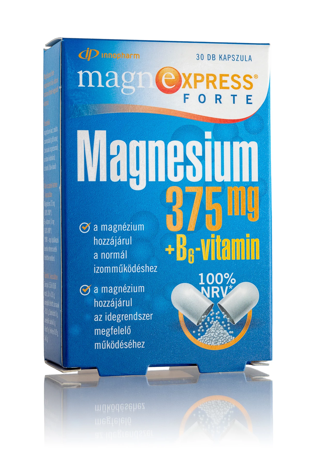 INNOPHARM MAGNEXPRESS 375MG FORTE KAPSZULA 30X