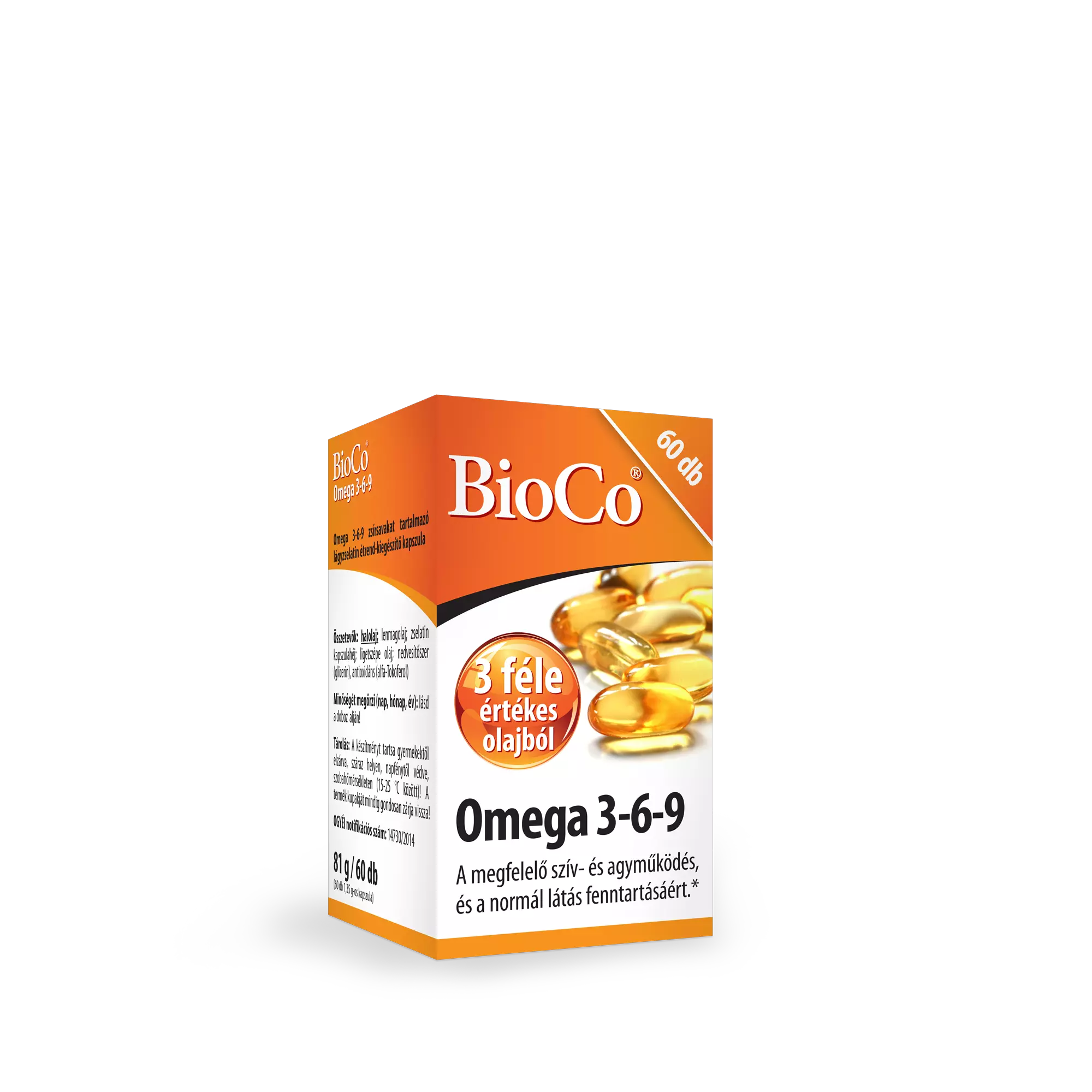 BioCo Omega 3-6-9 60 db