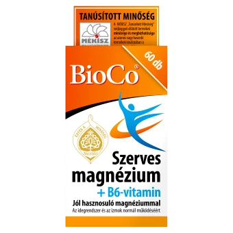 BioCo Szerves Magnézium+B6-vitamin 60 db