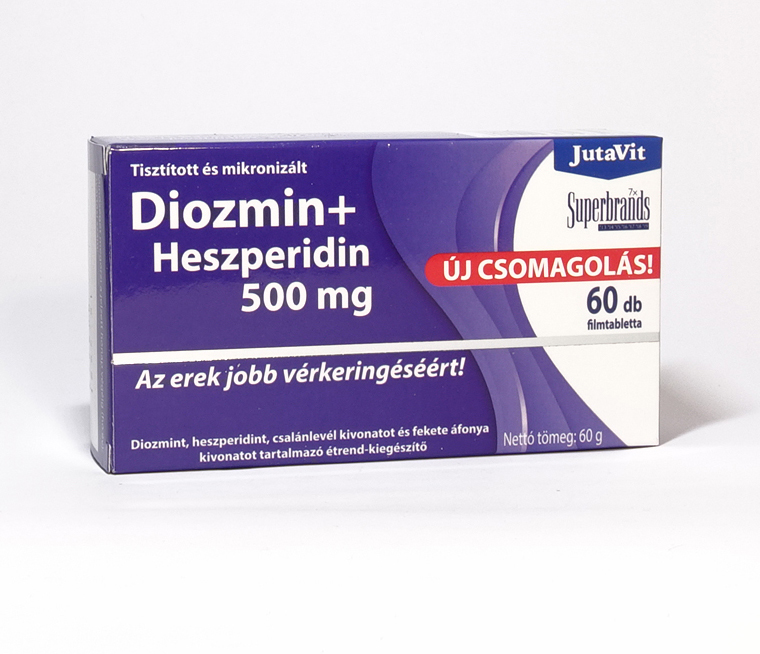 JUTAVIT DIOZMIN+HESZPERIDIN 500MG TABLETTA 60X