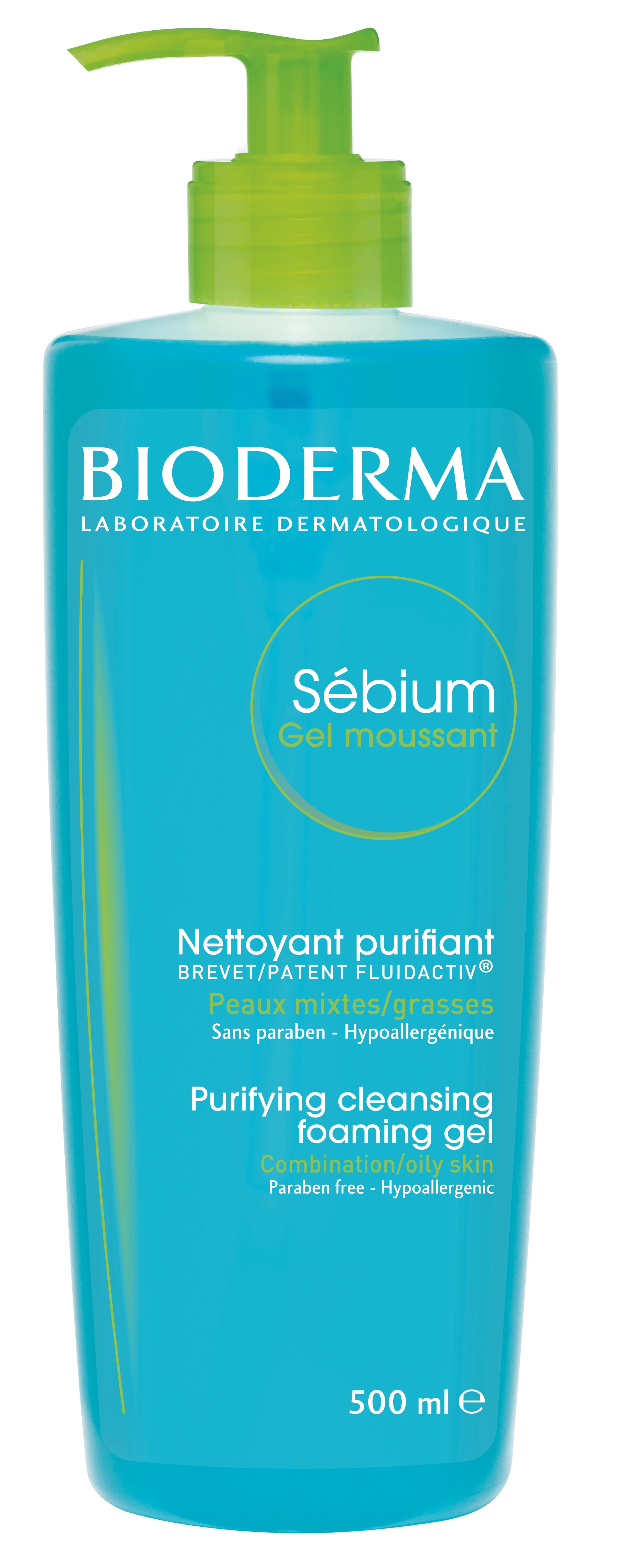 BIODERMA SEBIUM MOUSSANT HABZÓ GÉL  500ML