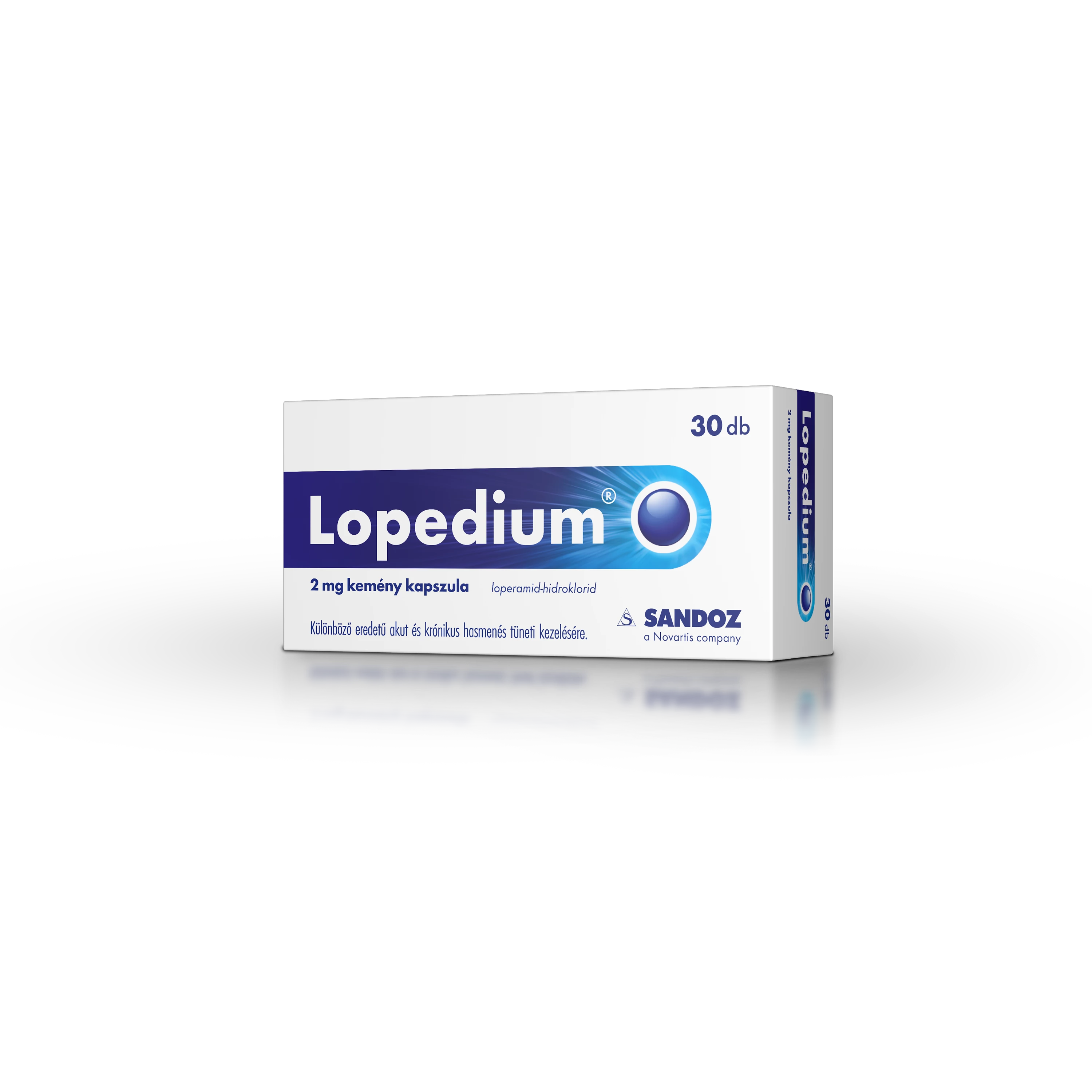 LOPEDIUM 2MG KEMÉNY KAPSZULA  30X