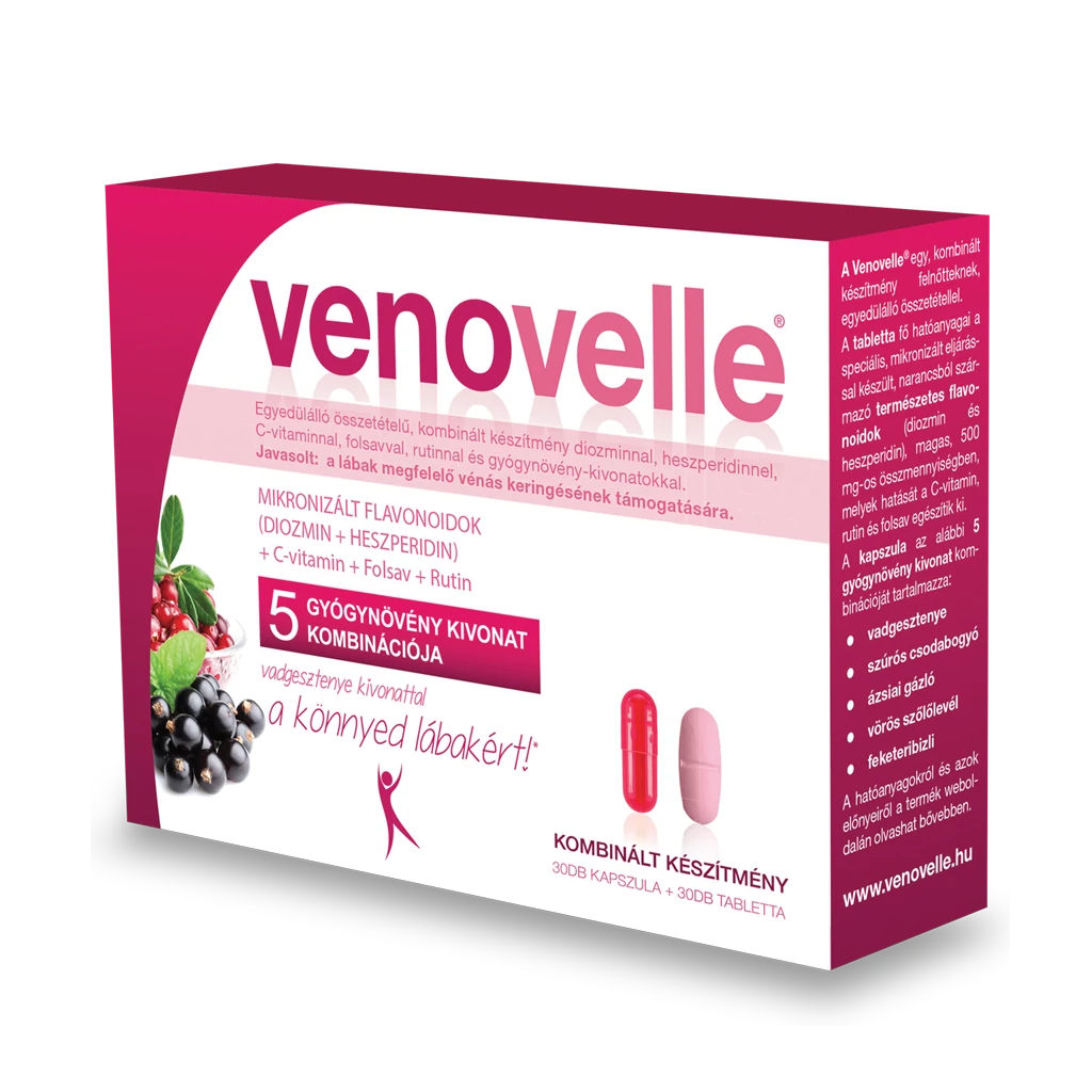 PENTA PHARMA VENOVELLE 5 TABL.+KAPSZ. 30+30