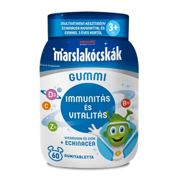 WALMARK MARSLAKÓCSKÁK GUMMI ECHINACEA 20MG 60X - INGYENES SZÁLLÍTÁS GLS CSOMAGAUTOMATÁBA