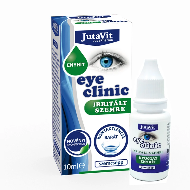 JUTAVIT EYECLINIC IRRITÁLT SZEMRE 10ML