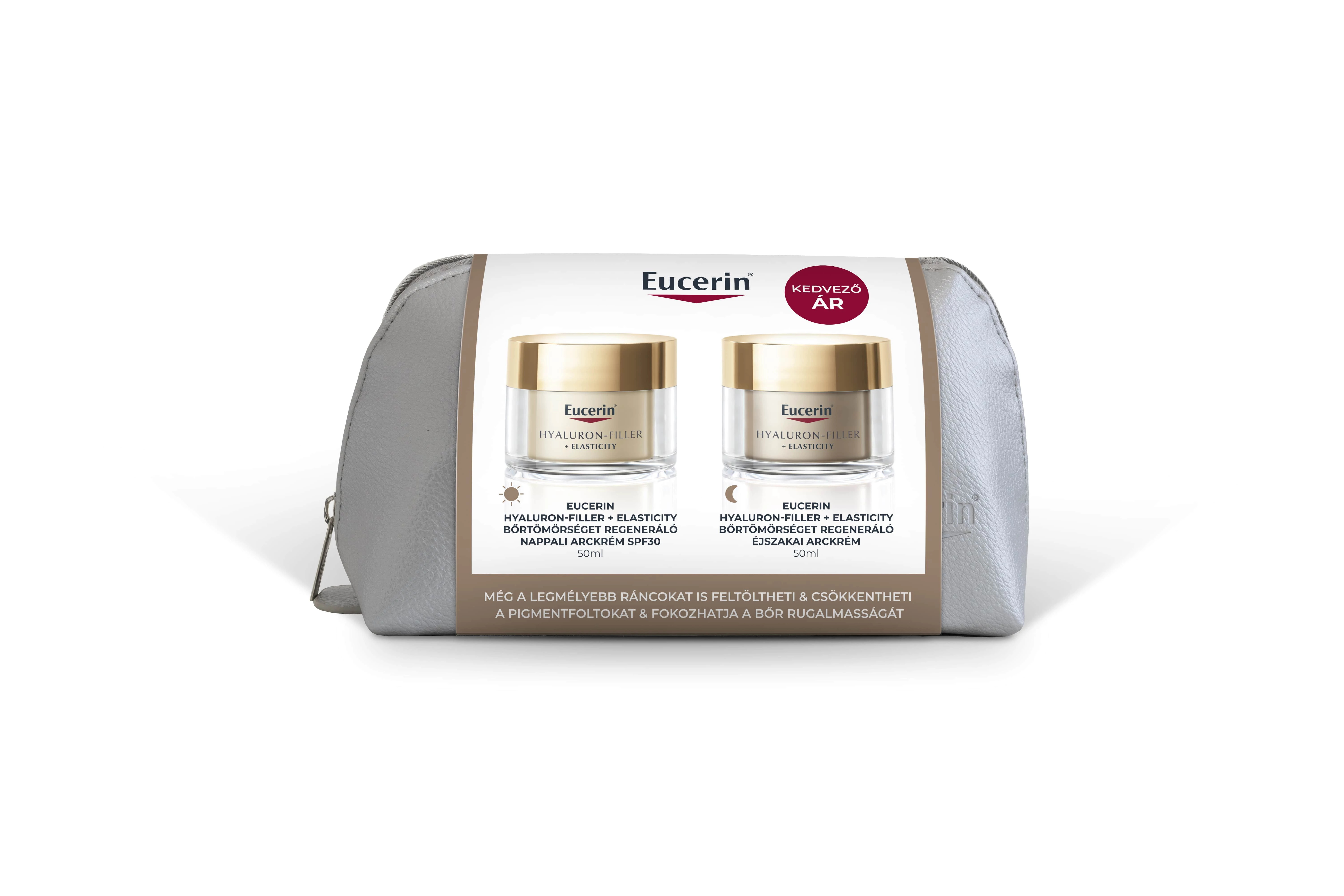 EUCERIN HYALURON-FILLER + ELASTICITY KARÁCSONYI CSOMAG 2X50ML