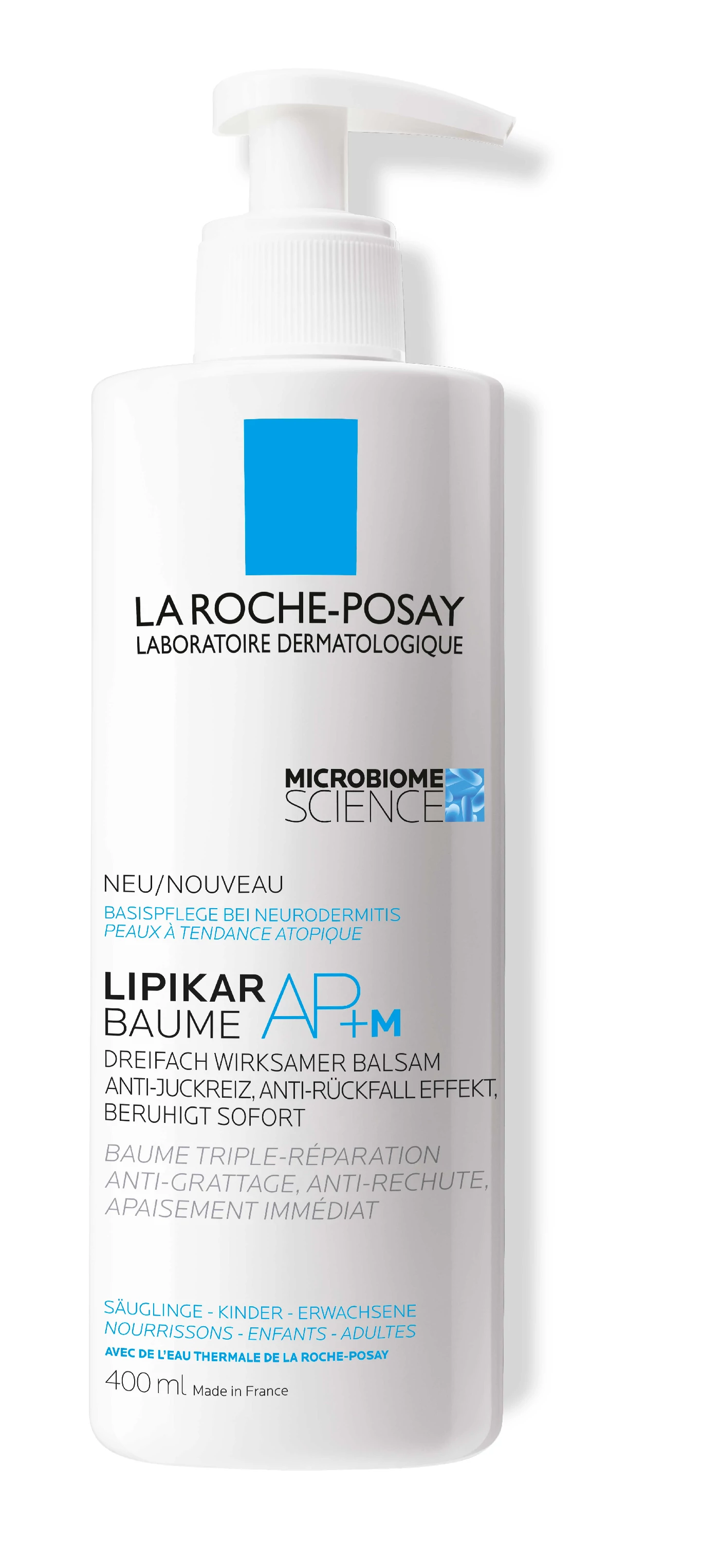 LA ROCHE-POSAY LIPIKAR AP+M BALZSAM  400ML