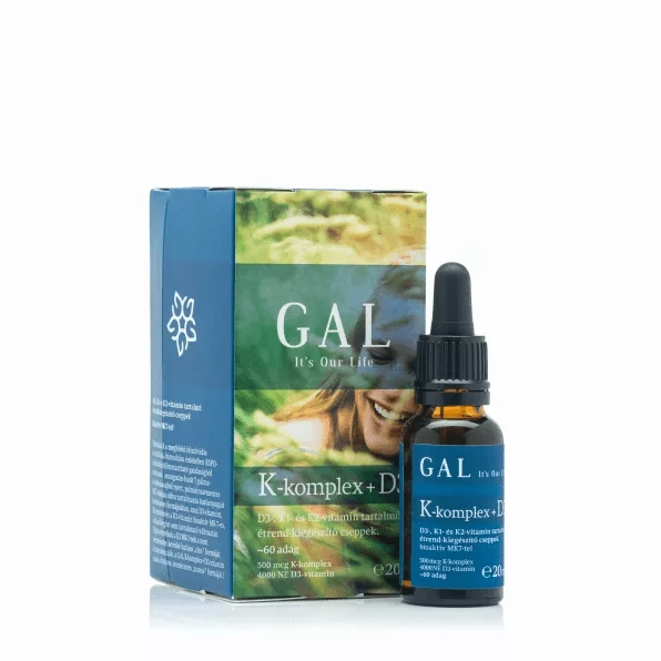 GAL K-KOMPLEX +  D3-VITAMIN CSEPP 20ML